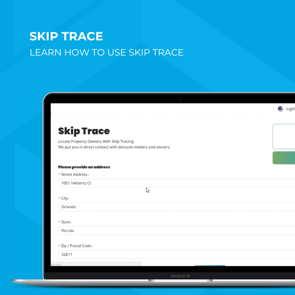 Tutorial Skip Trace